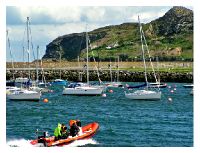howthport View over Howth from the port.